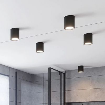 Nordlux Landon lampa podsufitowa 1x6,5W LED czarna 2110670103