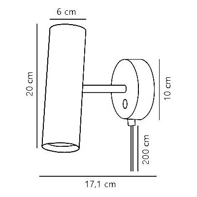 Nordlux MIB kinkiet 1x20 W chrom 61681033
