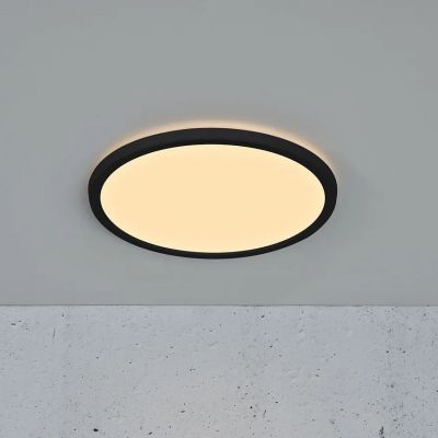 Nordlux Oja plafon 1x18W LED czarny/biały 47276003