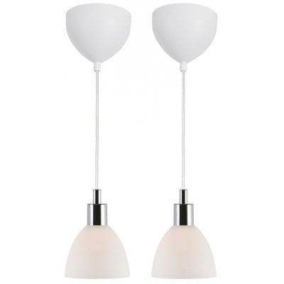 Nordlux Ray lampa wisząca 2x40 W chrom 63233033