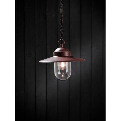 Nordlux Luxe lampa wisząca 1x60 W zardzewiały 72805009