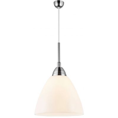Nordlux Read lampa wisząca 1x60 W biały opal-chrom 73163010