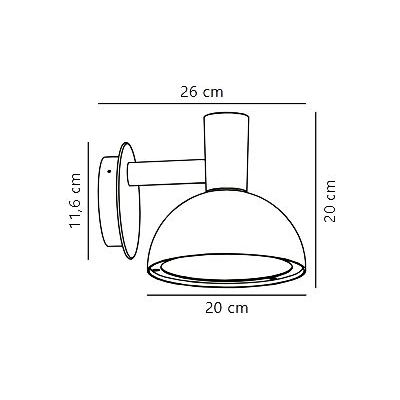 Nordlux Arki kinkiet zewnętrzny 1x20 W ocynkowany 75181031