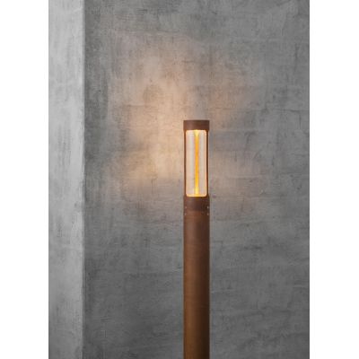 Nordlux Helix lampa stojąca zewnętrzna 1x8 W corten 77499938