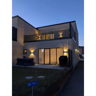 Nordlux Rold kinkiet zewnętrzny 2x5 W czarny 84141003