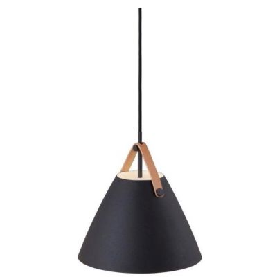 Nordlux Strap lampa wisząca 1x40 W czarna 84333003