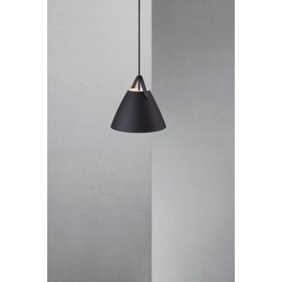 Nordlux Strap lampa wisząca 1x40 W czarna 84333003