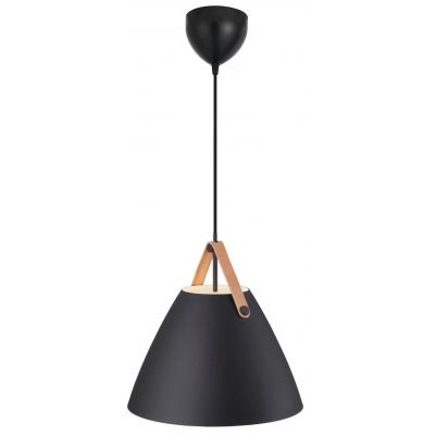 Nordlux Strap 36 lampa wisząca 1x40 W czarna 84343003