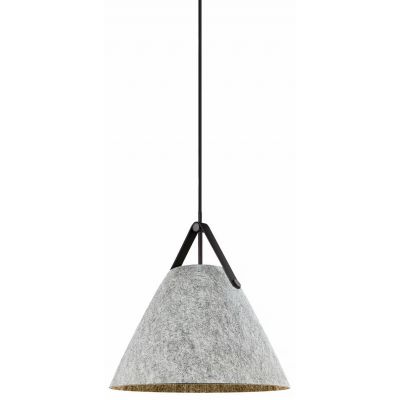 Nordlux Strap lampa wisząca 1x40 W szary/popielaty 84343010