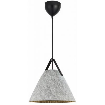 Nordlux Strap lampa wisząca 1x40 W szary/popielaty 84343010