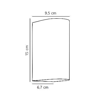 Nordlux Asbol Round kinkiet zewnętrzny 2x6,5 W czarny 84971003