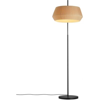 Nordlux Dicte lampa stojąca 1x60W czarny/beżowy 2112414009
