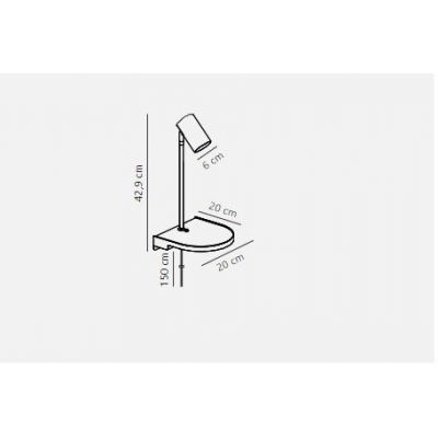 Nordlux Cody kinkiet 1x15 W czarny 2112001003