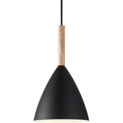 Nordlux DFTP Pure lampa wisząca 1x40W czarna 43293003