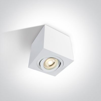 One light Langadas lampa podsufitowa 1x10W biała 12105AC/W