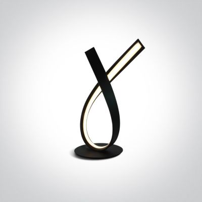 One Light Hana S lampa stołowa 1x12 W czarna 61086/B