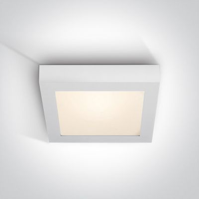 One Light Morfi plafon 1x22W biały 62122F/W/W