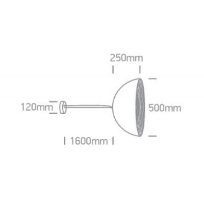 One Light Diasello 2 lampa wisząca 1x20 W czarna 63022A/B/BS