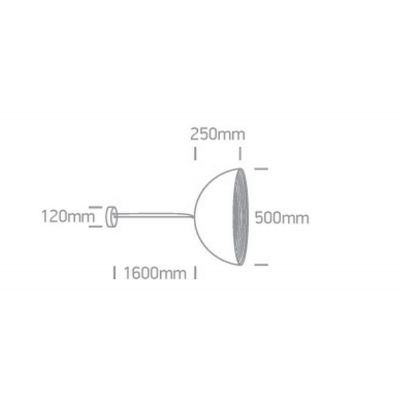 One Light Diasello 2 lampa wisząca 1x20 W biała 63022A/W/BS