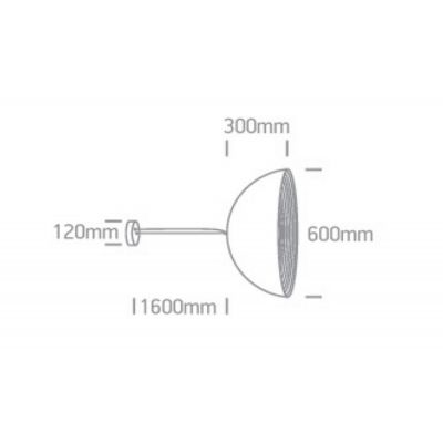 One Light Diasello 3 lampa wisząca 1x20 W biała 63022B/W/BS