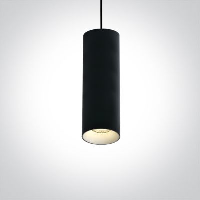 One Light Kallifoni lampa wisząca 1x10 W czarna 63105M/B