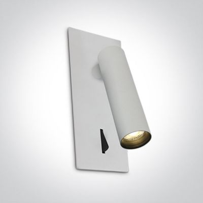 One Light Kandila 3 kinkiet 1x3 W biały 65746R/W/W