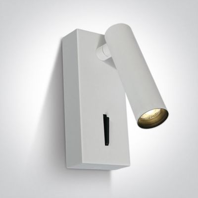 One Light Kandila kinkiet 1x3 W biały 65746/W/W