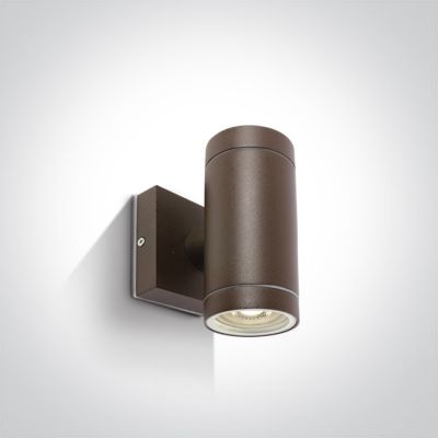 One Light Lido kinkiet zewnętrzny 2x35 W brązowy 67130/BR