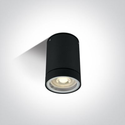 One Light Lido lampa podsufitowa zewnętrzna 1x35 W czarna 67130C/B