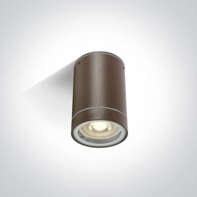 One Light Lido lampa podsufitowa zewnętrzna 1x35 W brązowa 67130C/BR