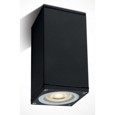 One Light Dios S lampa podsufitowa zewnętrzna 1x W czarna 67426D/B