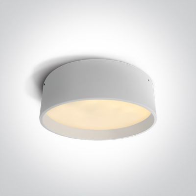 One Light Sinora plafon 1x45W biały 67438A/W/W