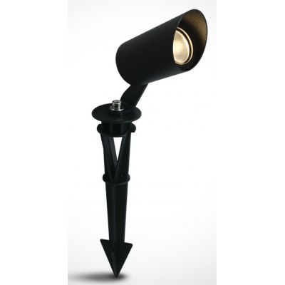 One Light Rakita lampa gruntowa 1x3 W czarna 67456/B/W