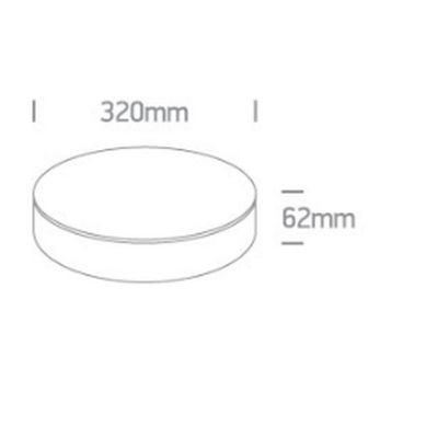 One Light Gaeta plafon zewnętrzny 1x20 W biała 67498/W/V