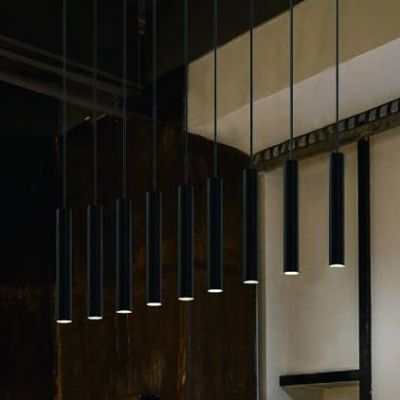 Open Design (Orlicki Design) Slimi lampa wisząca 1x3,5 W czarna OR80803