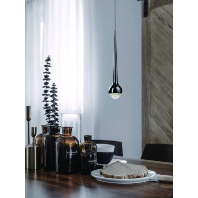 Orlicki Design Cappi Nero lampa wisząca 1x5W czarna OR80247