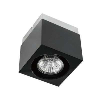 Orlicki Design Cubo Nero lampa podsufitowa 1x8W czarna OR81046