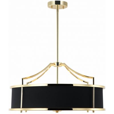 Orlicki Design Stanza Gold/Nero M lampa podsufitowa 4x15W LED złoty/czarny OR84146