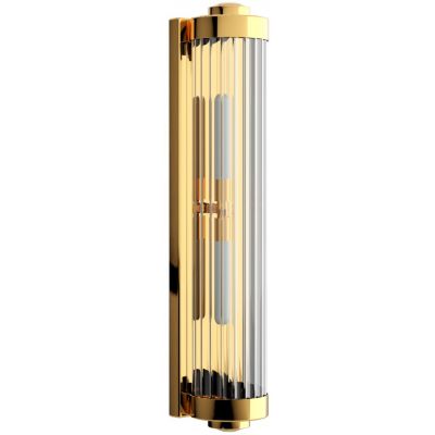 Orlicki Design Fumi Parette Gold kinkiet 2x8W LED złoty/przezroczysty OR84481