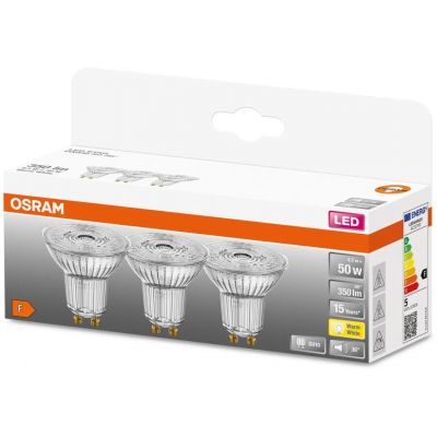 Osram Star żarówki LED Multipack 3x4,3 W 2700 K GU10