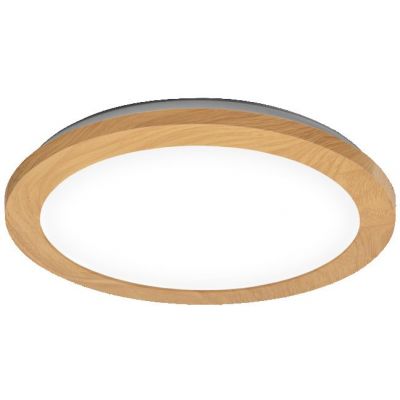 Osram Orbis Disc lampa podsufitowa 1x22 W drewno