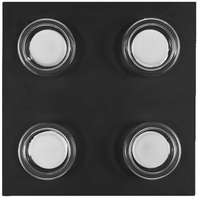 Osram Orbis Flame lampa podsufitowa 4x5,5 W czarna