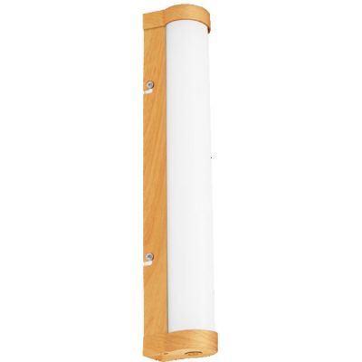 Osram Orbis Tube Frost Glass kinkiet 40 cm 1x9 W drewno