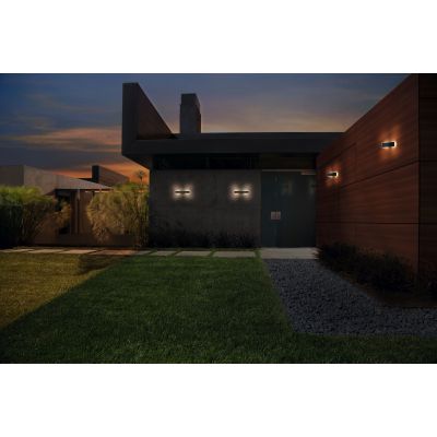 Osram Endura Style Bow kinkiet zewnętrzny 1x7 W szary