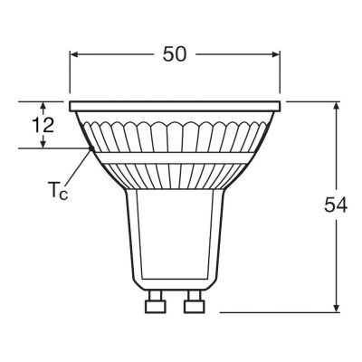 Osram Star żarówki LED Multipack 3x3,7 W 2700 K GU10