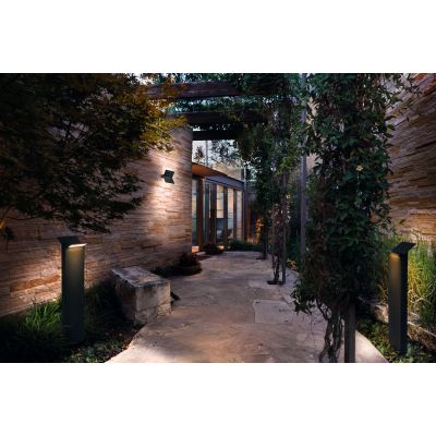 Osram Endura Style Bat kinkiet zewnętrzny 1x9,5 W szary