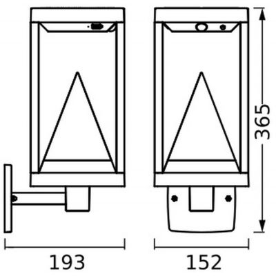 Osram Smart+ Solar Alps Wall Multicolor kinkiet solarny 1x6 W czarny