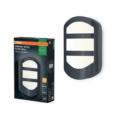 Osram Endura Style Plate kinkiet zewnętrzny 1x12,5 W stal