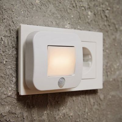 Osram Lunetta lampka nocna z czujnikiem ruchu 1x0,7 W biała