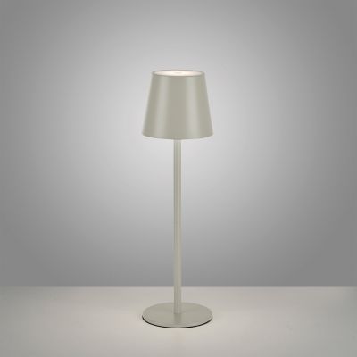 Leuchten Direkt Euria lampa stołowa 1x3W szary 19250-40